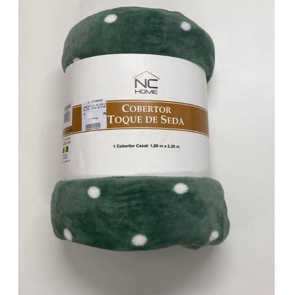 Cobertor Casal Toque De Seda Poa Microfibra Niazitex