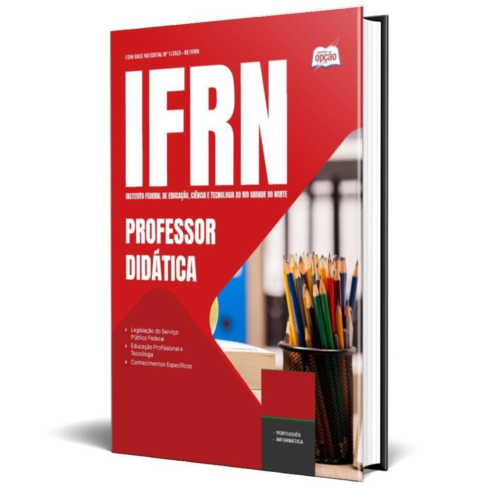 Apostila Ifrn 2025 - Professor - Didática