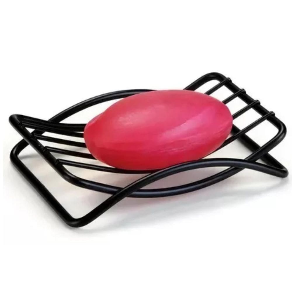 Saboneteira Banheiro Aço Aramado Luxo Bancada Pia Premium