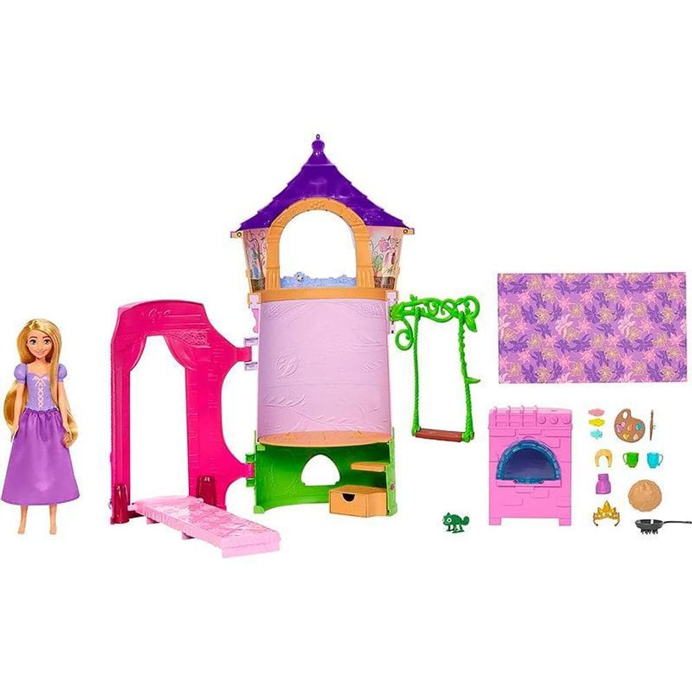 Torre Da Rapunzel Princesa Disney Hlw30 - Mattel