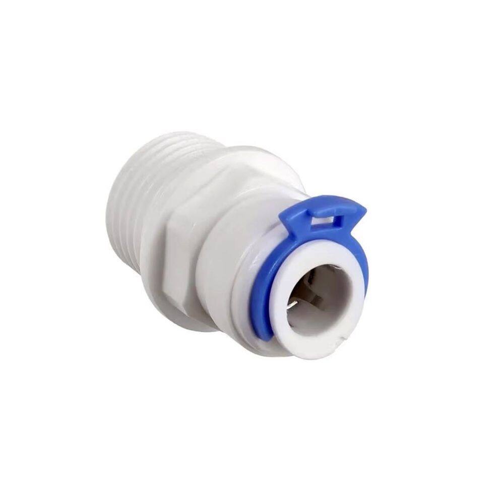 Conector Reto Macho Mangueira 1/4 Rosca 1/4 Engate Rápido