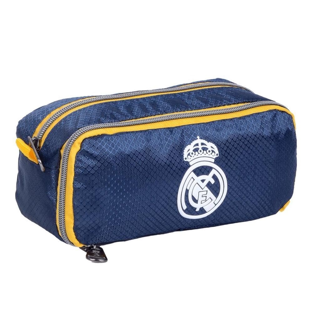 Estojo Duplo Real Madrid Organizador Esportivo Escolar