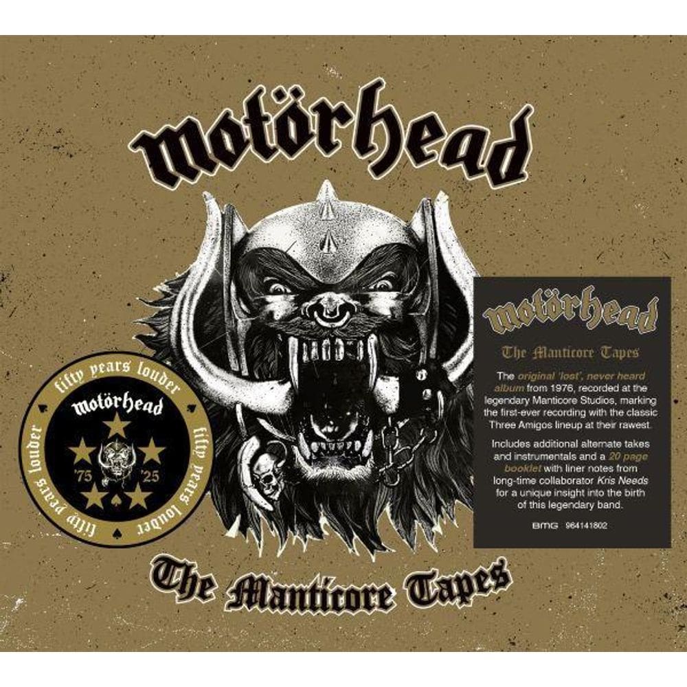 Cd Motorhead - The Manticore Tapes
