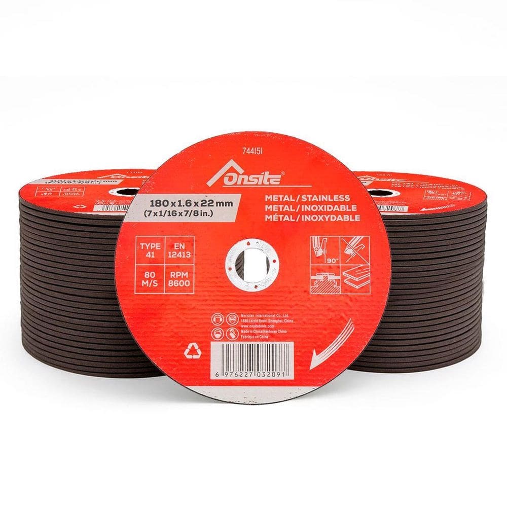 Kit Disco De Corte Deep Cut 7`` X 1.6Mm Com 200 Un - Onsite