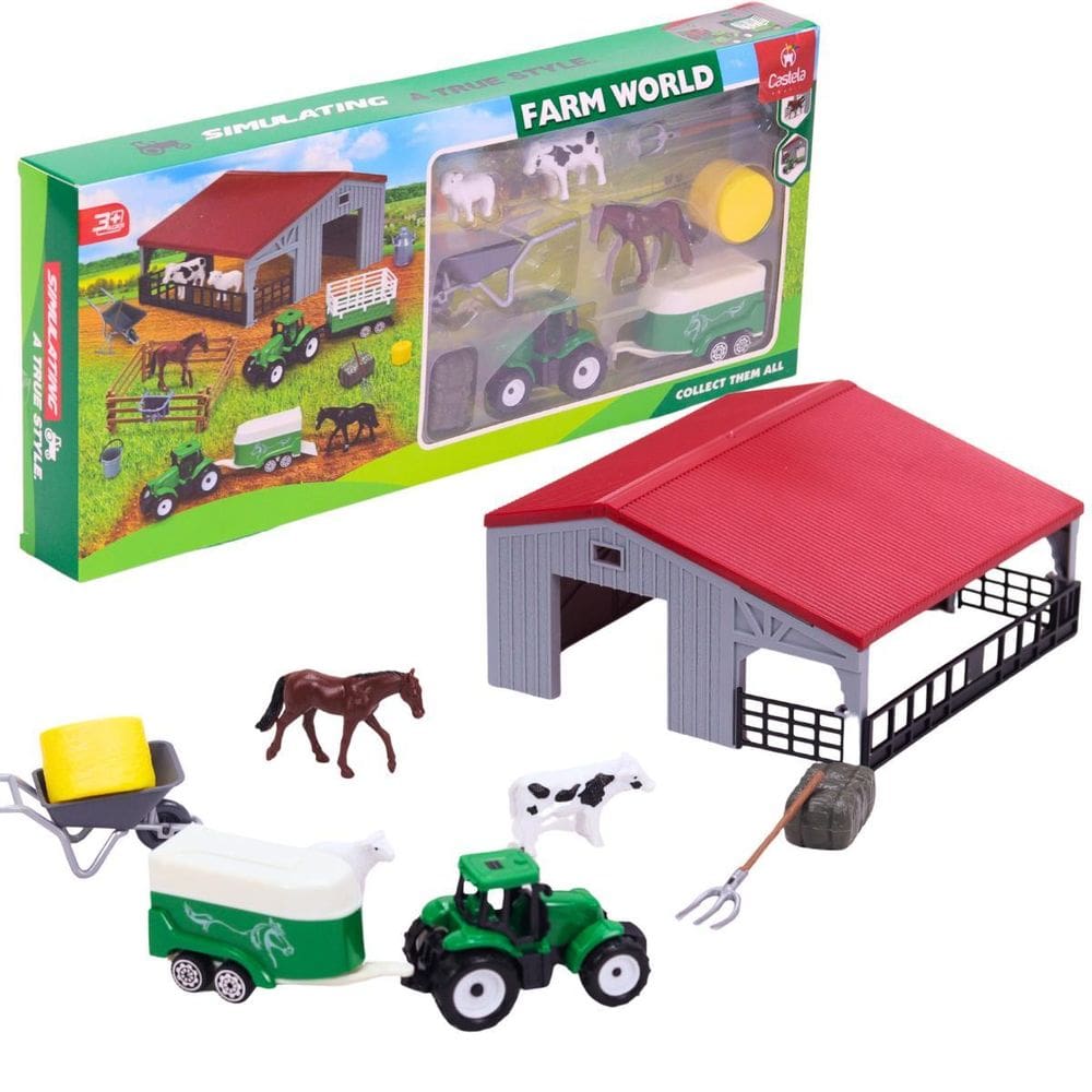 Brinquedo Conjunto Cenário Fazendinha Cbs0678 - Castela