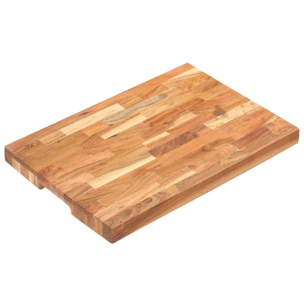 Tábua de cortar vidaXL Madeira de acácia 19,7x13,8x1,6cm Cozinha