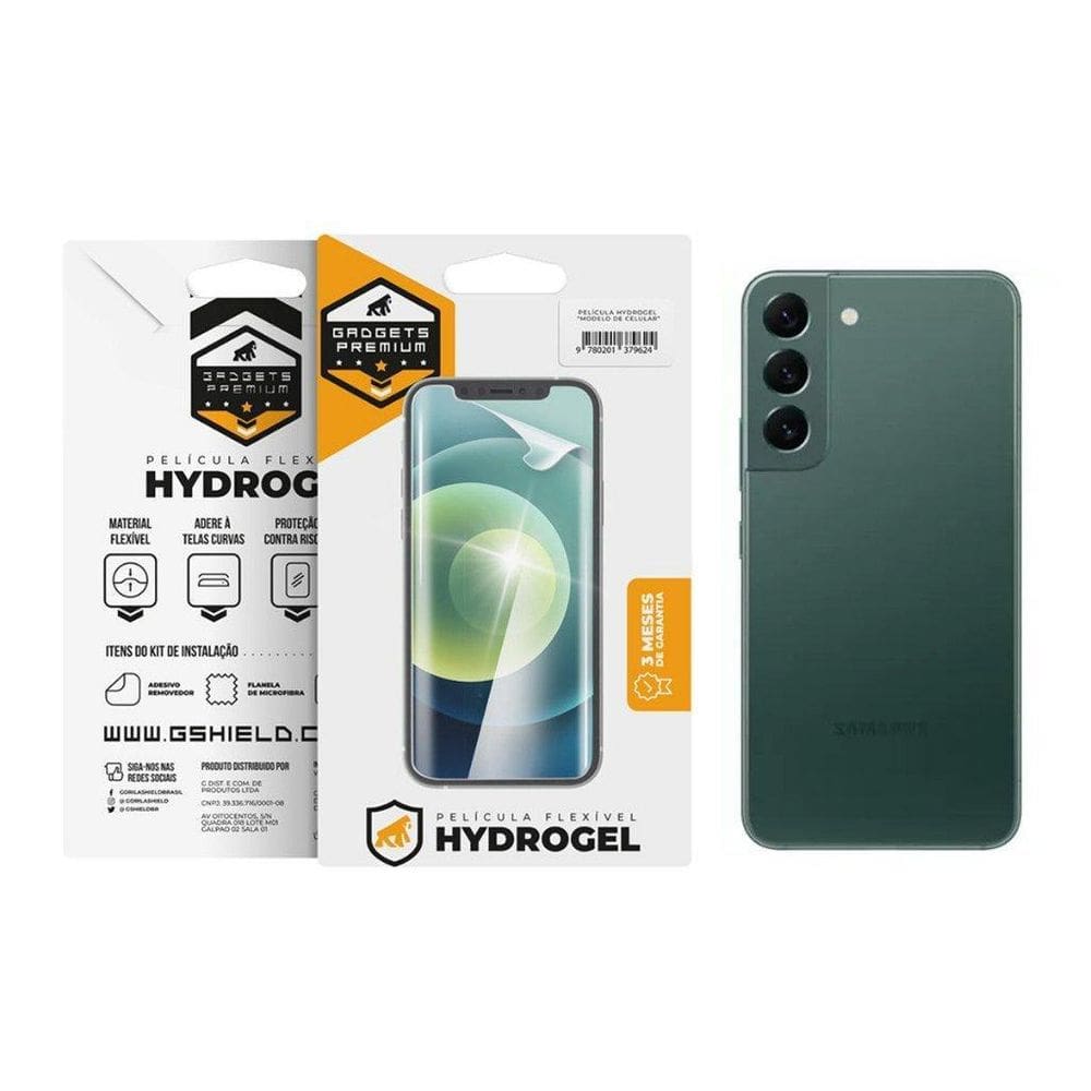 Película Traseira De Hydrogel Para Samsung Galaxy S22 Plus