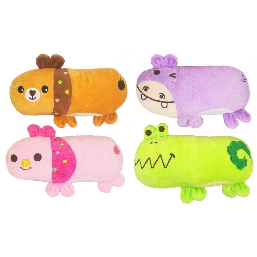 4 Brinquedos Pet De Pelúcia Divertidos Para Cães E Gatos