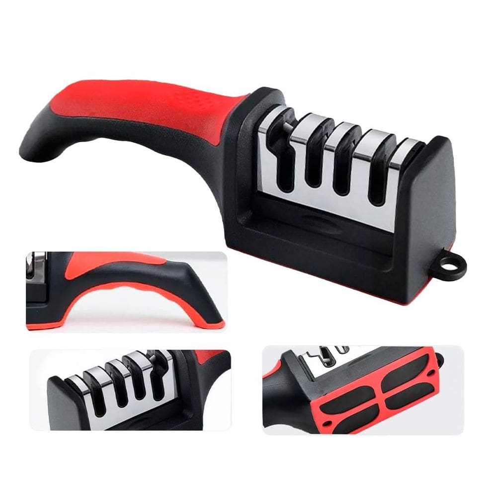 Amolador Afiador De Faca 4 Afiadores