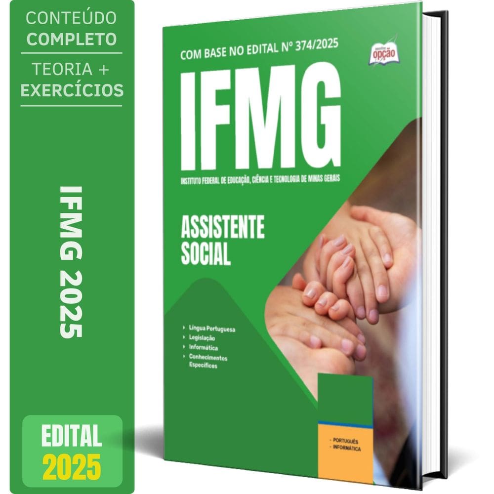 Apostila Ifmg 2025 - Assistente Social