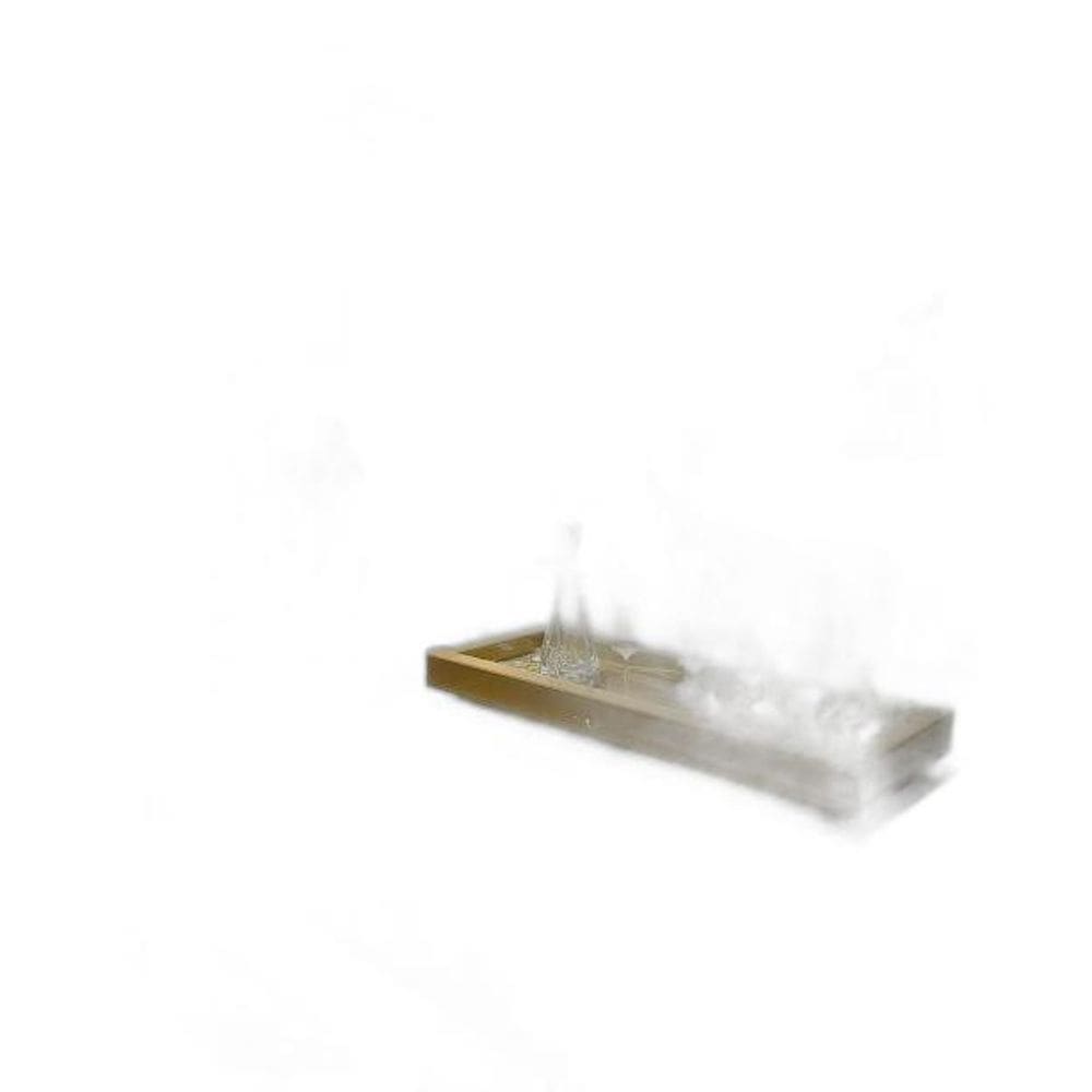 Bandeja Dourada Espelhada Luxo Decoração 50X30