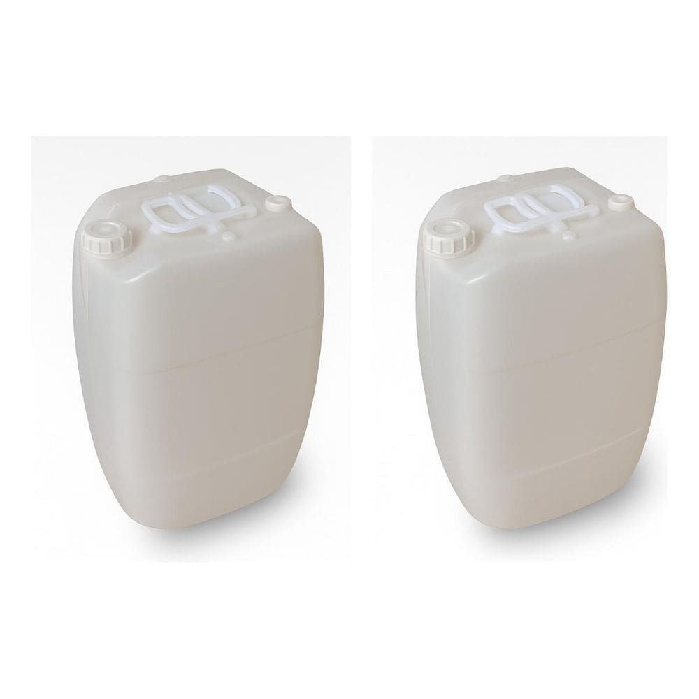 Bombona Transparente 50L Para Guardar Ração - 2 Pçs
