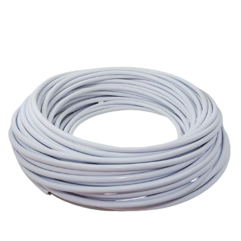 Cabo Flexível Pp 3X2,5Mm Rolo Com 40 Metros Branco