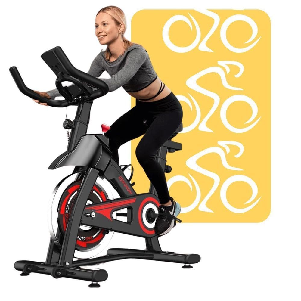 Bicicleta Spinning Ergométrica 150Kg  X Monitor