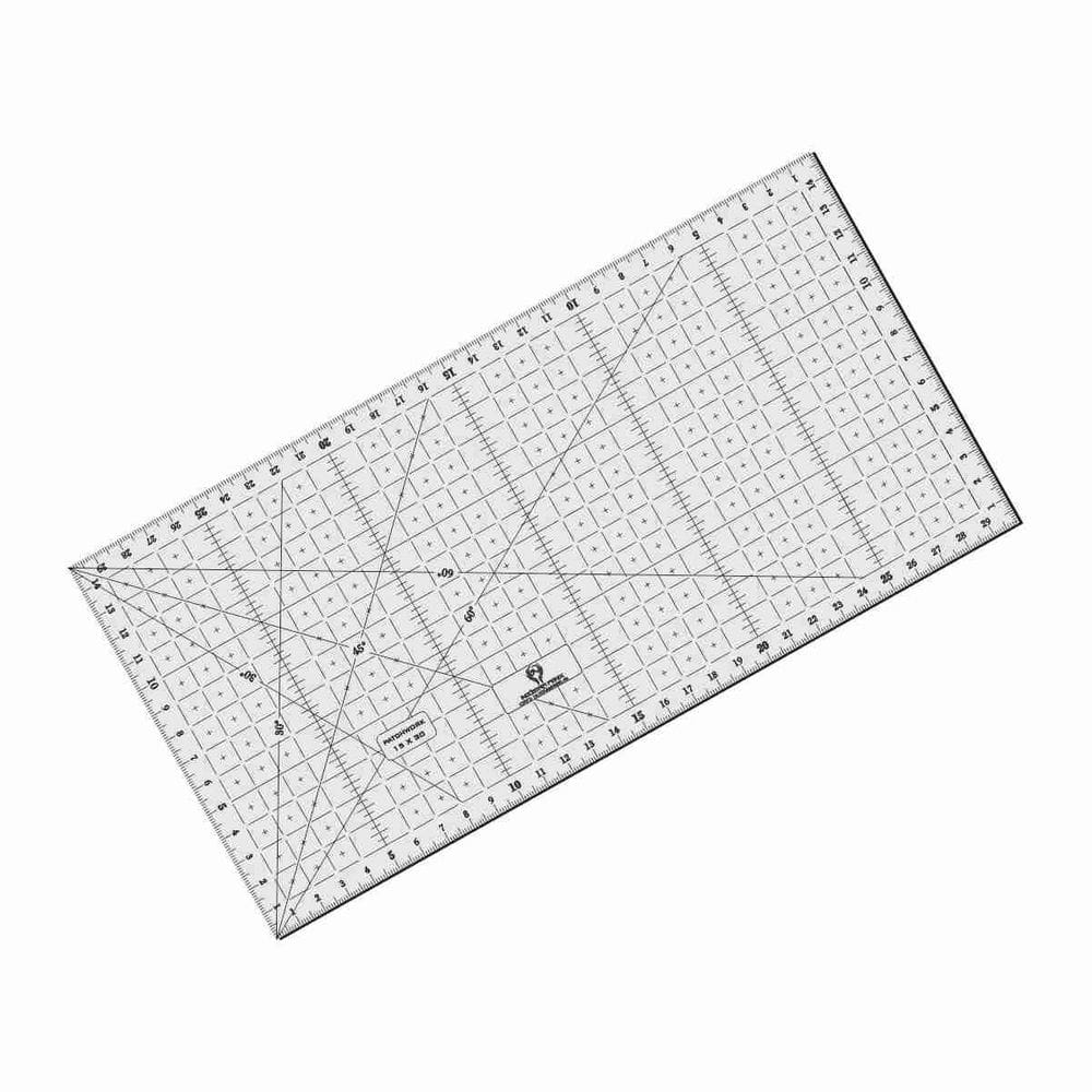 Régua Patchwork Scrapbook Corte Artesanato 15X30 Cm - Fenix