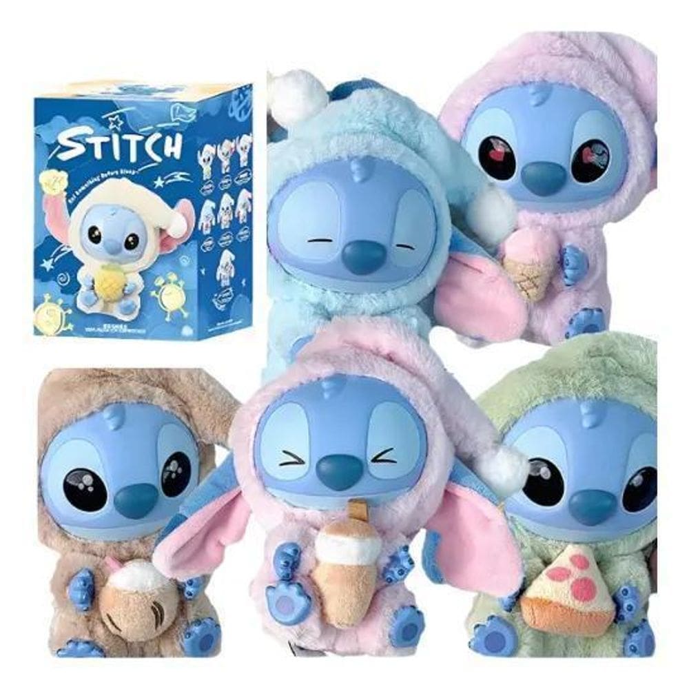 Stitch Labubu Miniso: Coma Algo Antes De Dormir, Surpresa
