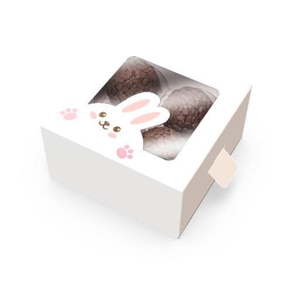 Caixa 4 Doces Gaveta Com Visor Pascoa Basica Com 10 Un Ideia