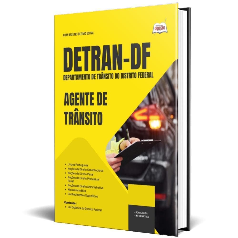 Apostila Detran Df 2025 - Agente De Trânsito