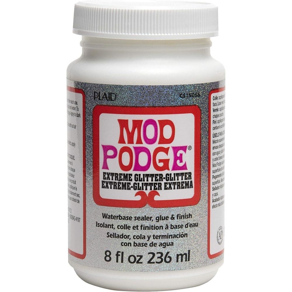 Mod Podge Extreme Glitter Finish Selante/Cola Para Decupagem