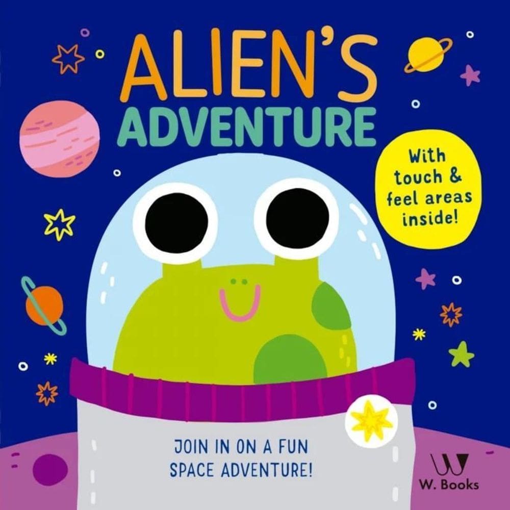 Livro Cartonado - Alien`S Adventure - Em Inglês - W. Books