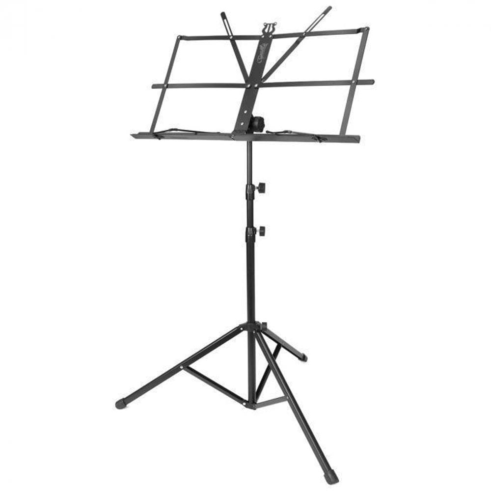 Estante De Partitura Com Ajuste De Altura Dobravel Com Bag