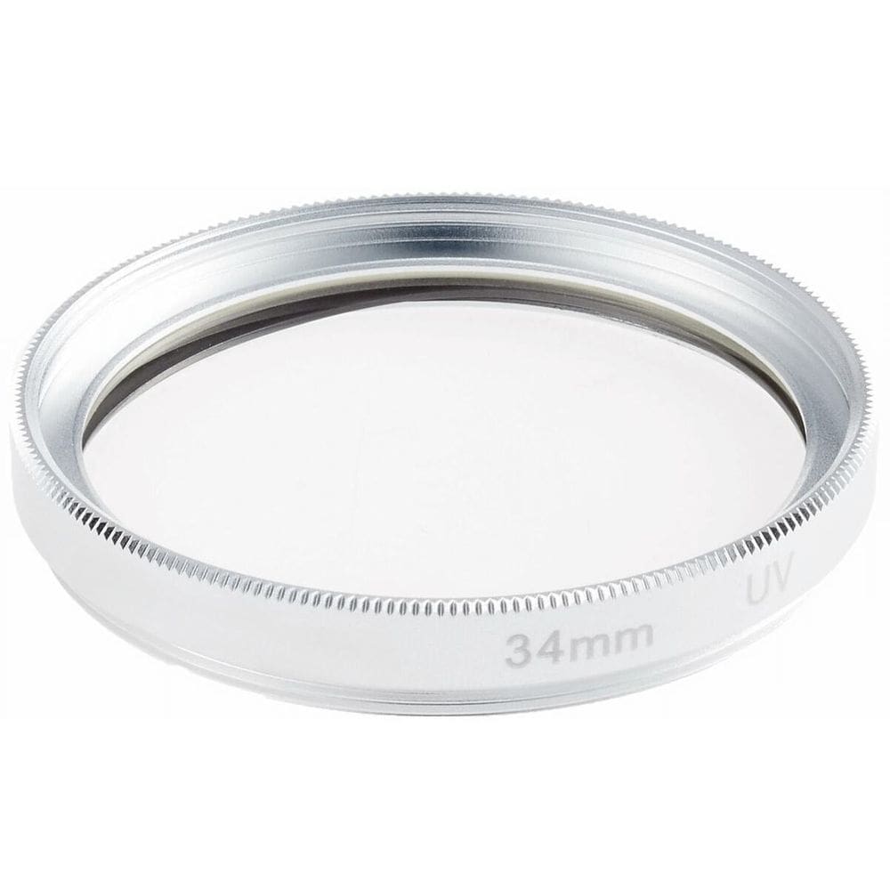 Filtro Fox Uv 34Mm Para Filmadoras  Prata