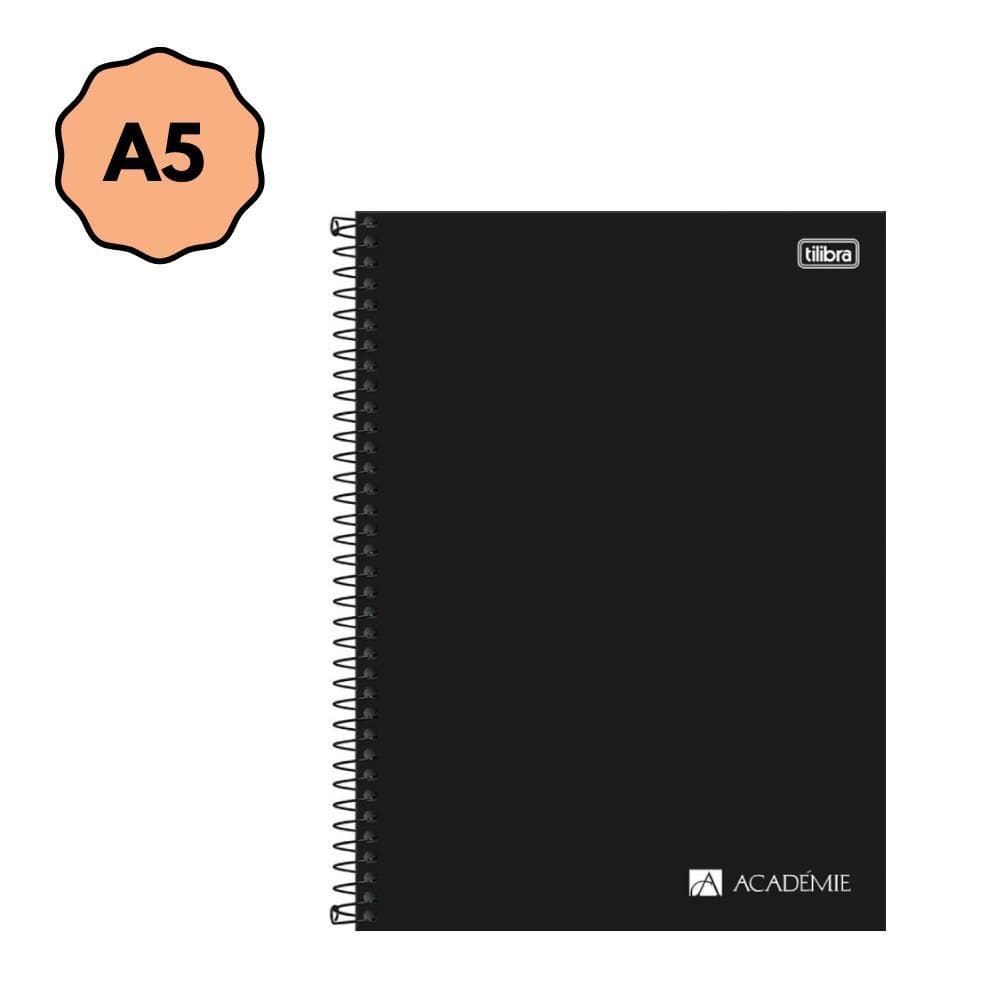 Caderno A5 Sketchbook Tilibra Espiral Académie 90G 80Fls
