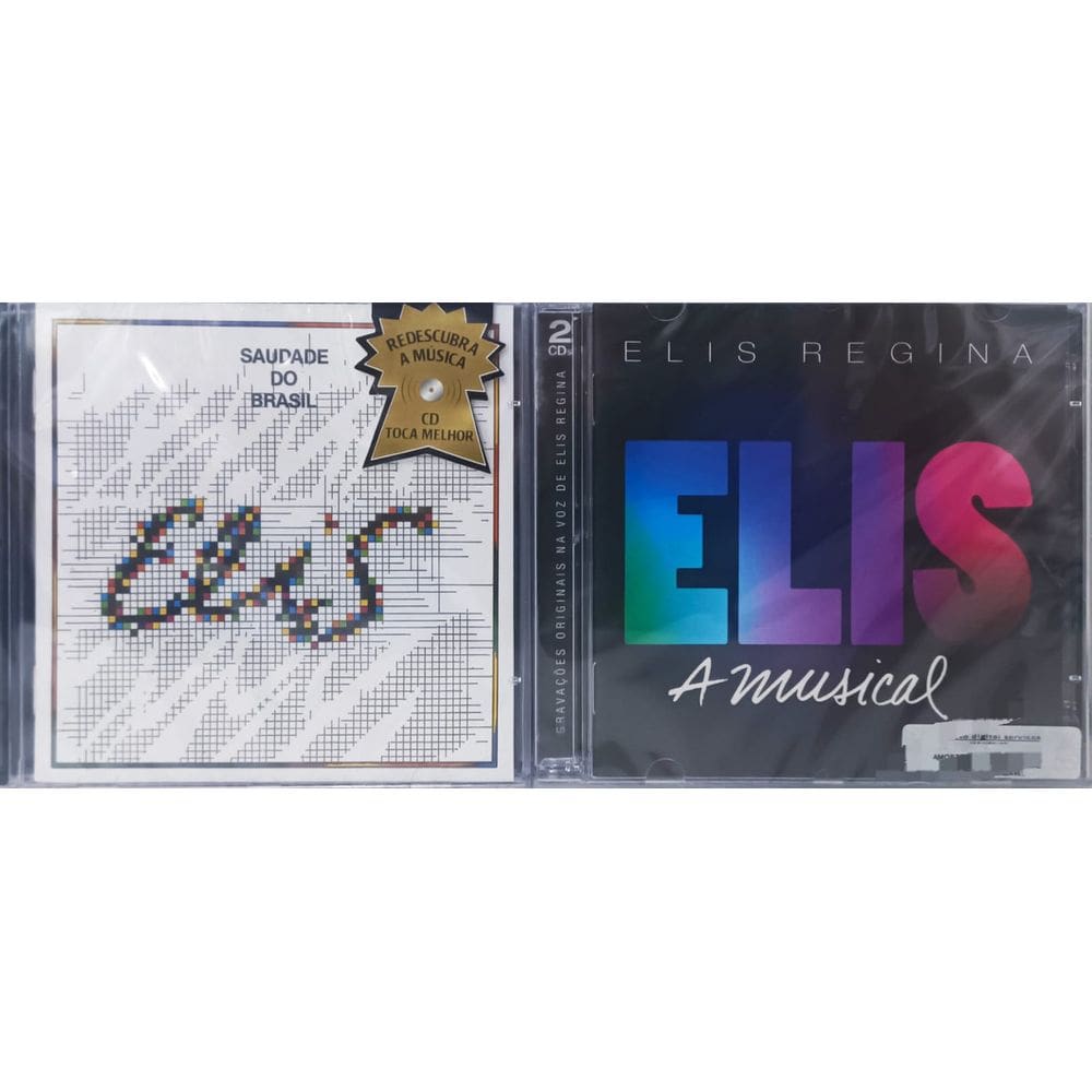 Elis Regina - Elis Saudade Do Brasil /Elis, A Musical 4 Cd`s
