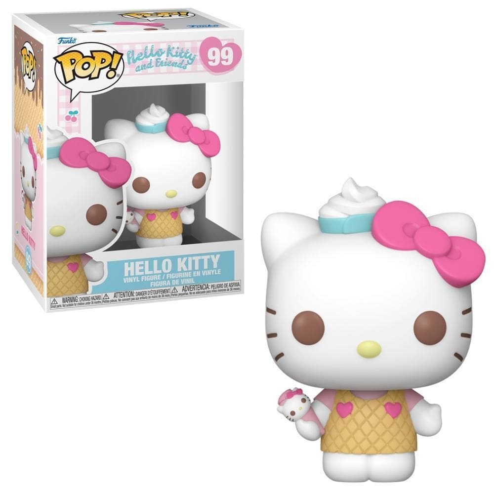 Boneco Funko Pop Sanrio Sorvetes - Hello Kitty