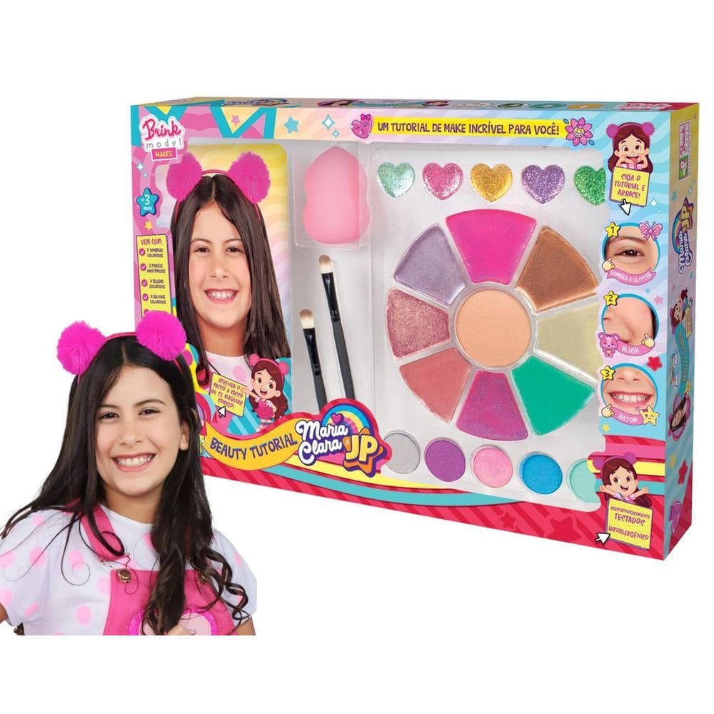 Kit Make Completo Maquiagem Infantil Maria Clara Jp Youtuber