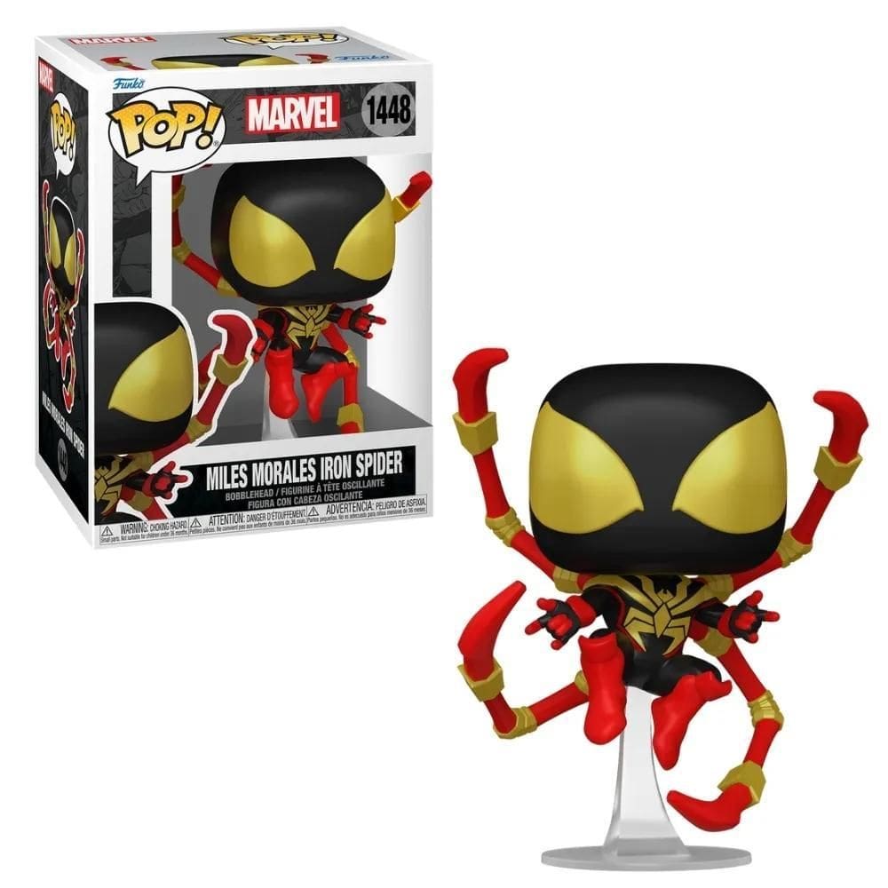 Funko Pop Marvel Spider-Man Comics: Miles Morales Iron