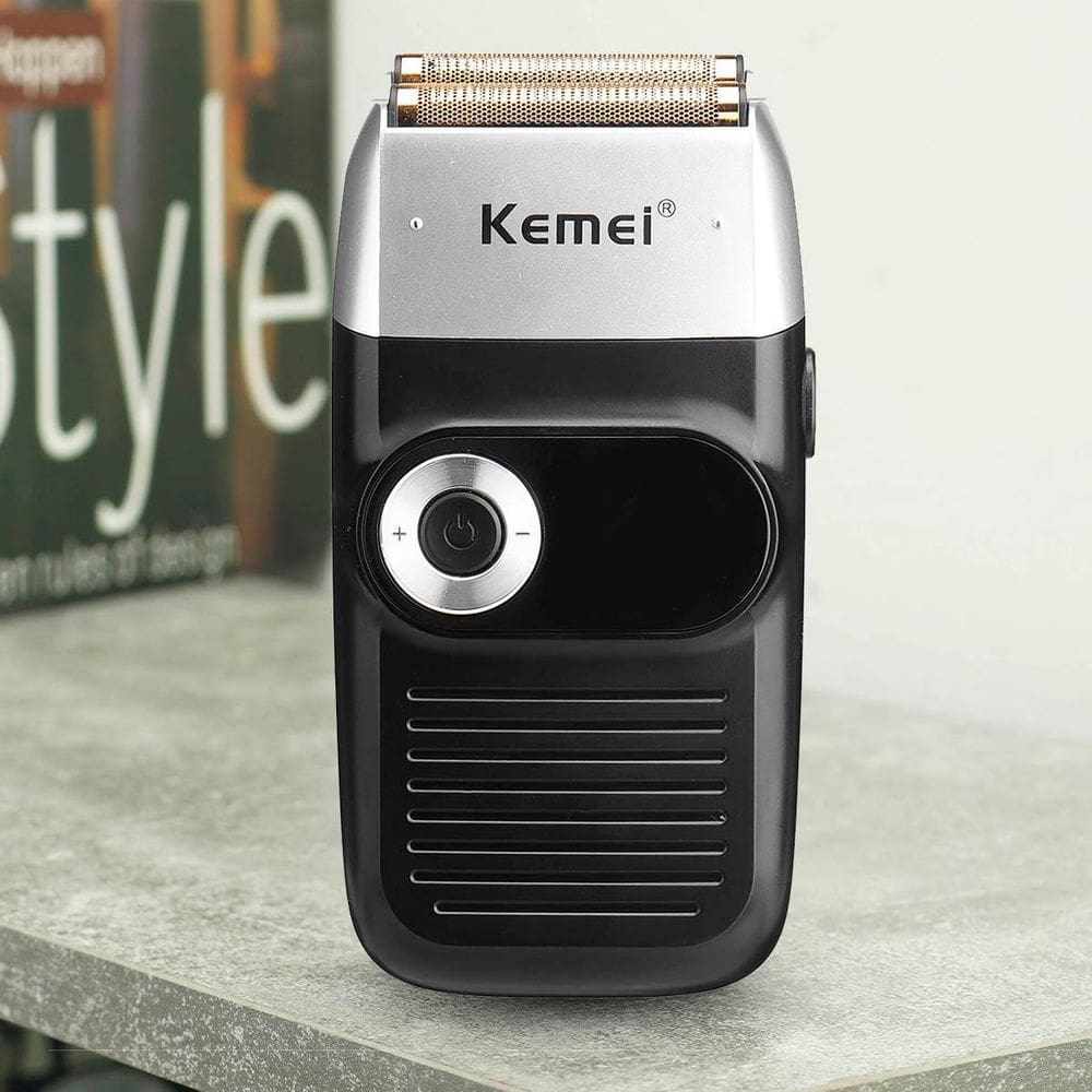 Kemei Barbeador  Recarregável Sem Fio