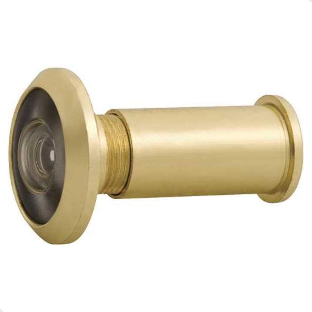 Olho Mágico Com Visor Latonado Para Porta Vonder