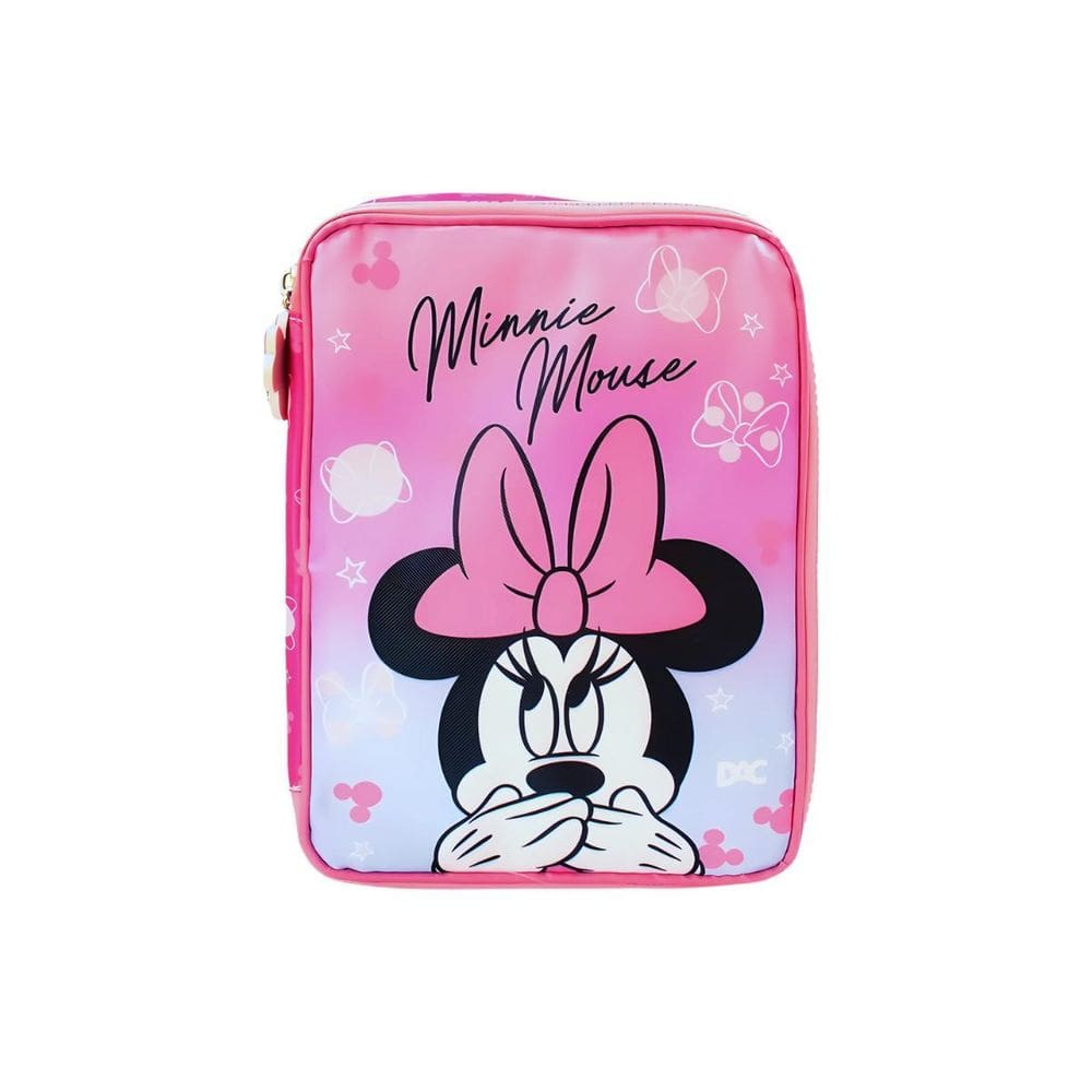 Estojo Box Grande Escolar Diney Minnie Mouse  Dac