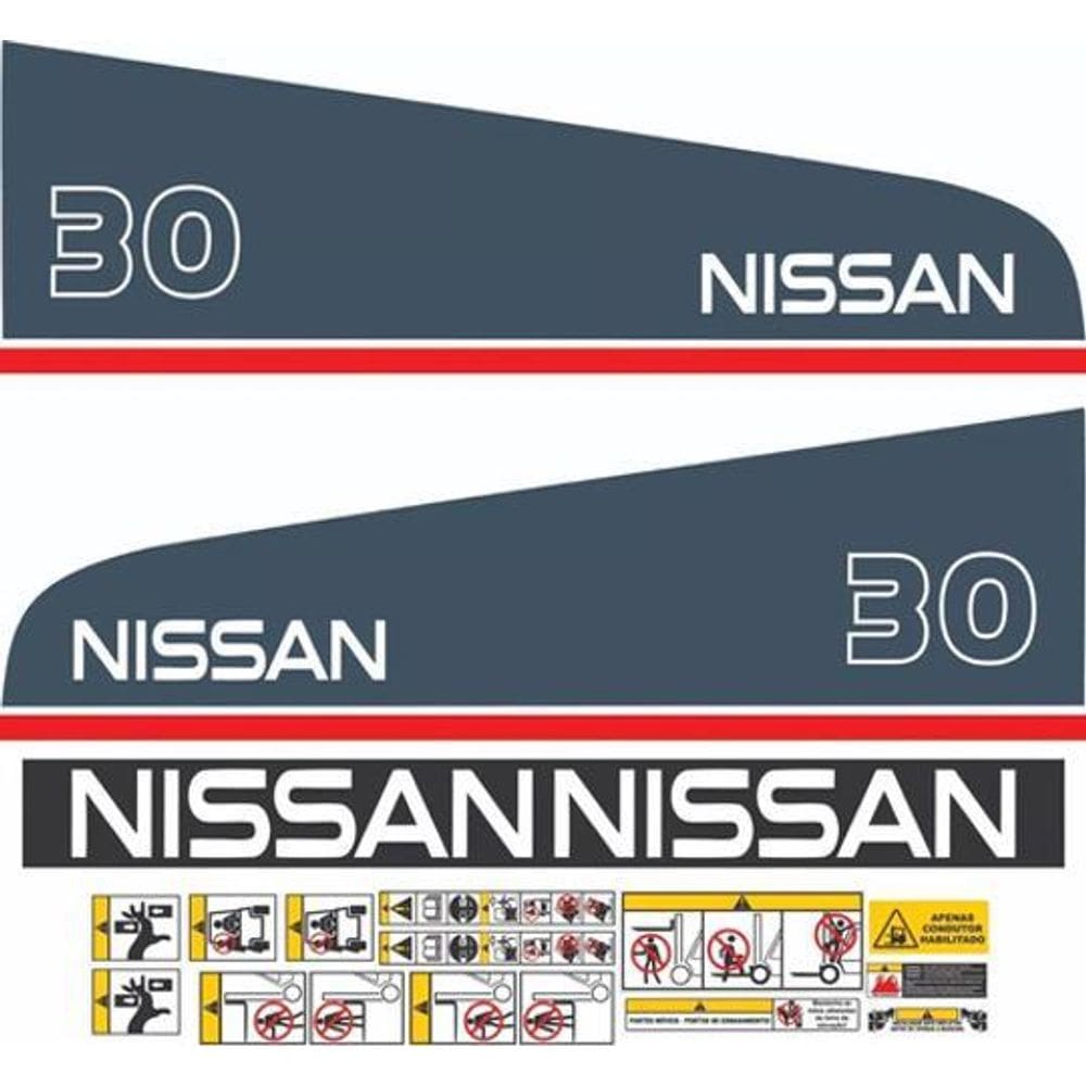 Kit Adesivos Nissan 30