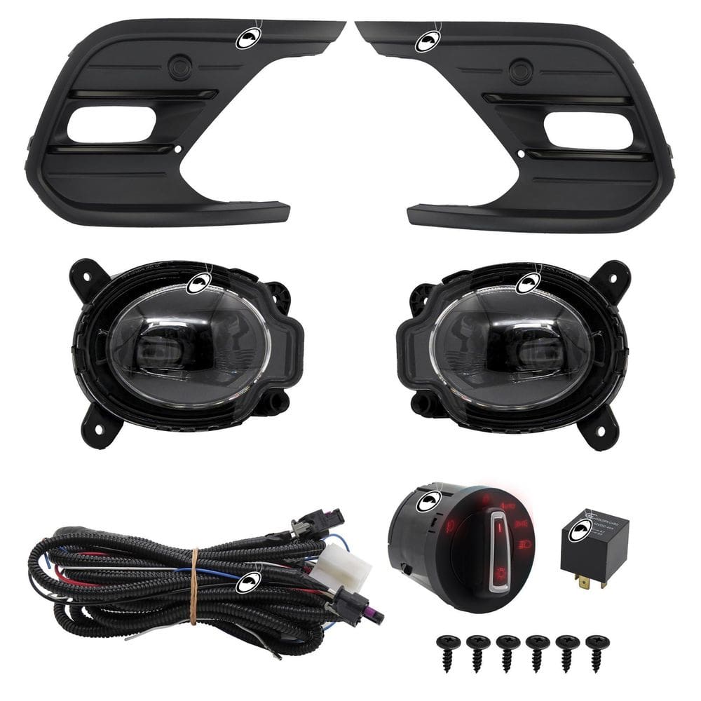 Kit Farol Milha Led Novo Polo 2023 Em Diante Comfortline