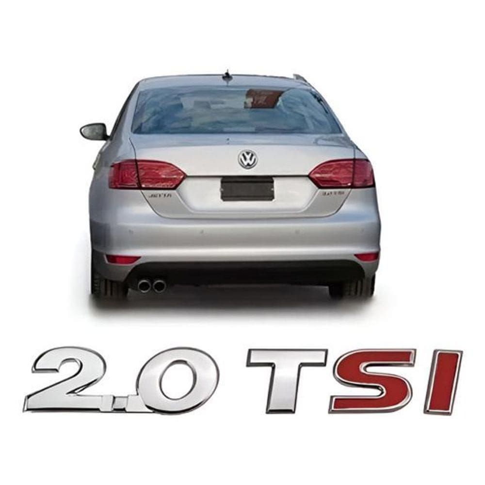 Emblema Letreiro 2.0 Tsi Mala Traseira Jetta 2011 12 13 2014