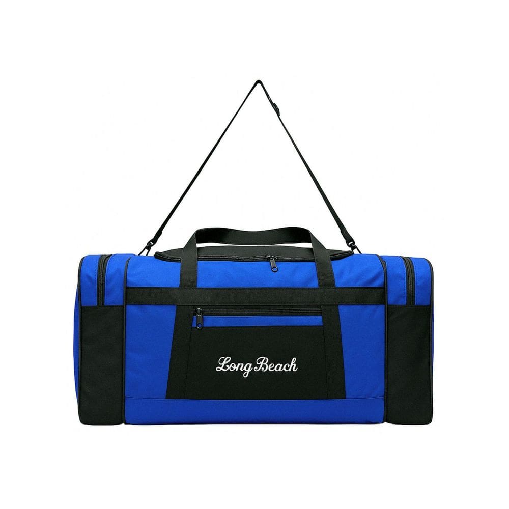 Bolsa Sacola Viagem Esportiva Pequena Bolsos - Azul