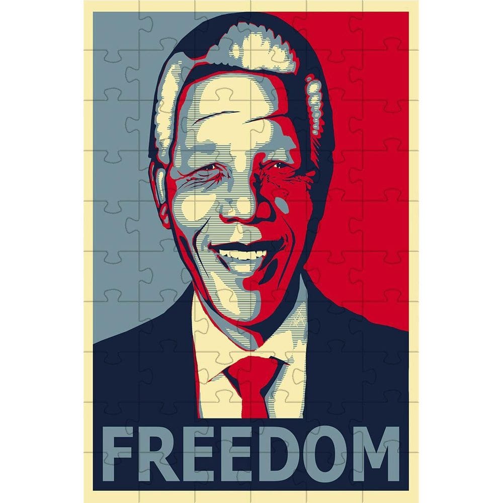 Quebra-Cabeça Personalidades Da História Nelson Mandela 300