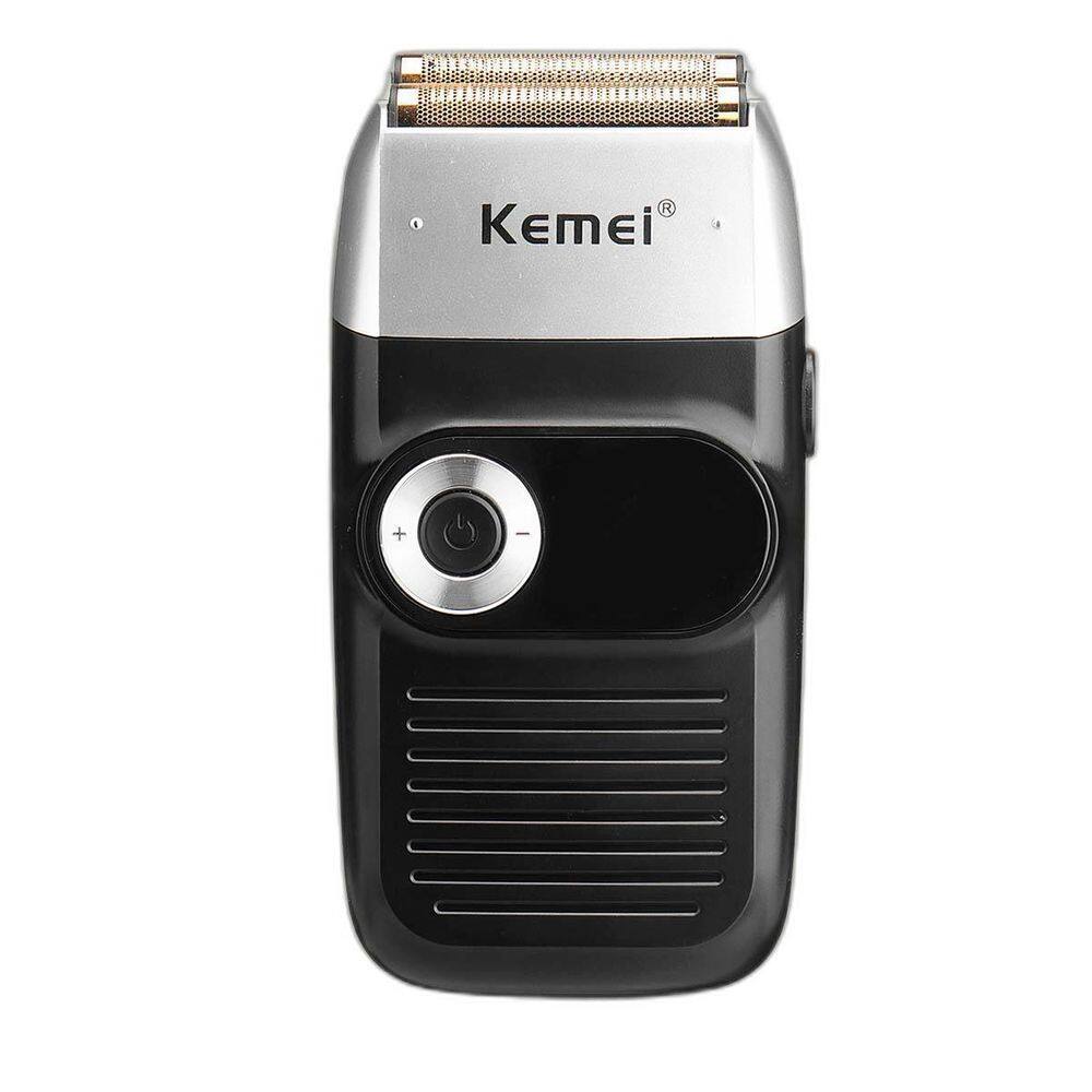 Barbeador Kemei Elétrico Portátil Corte Perfeito