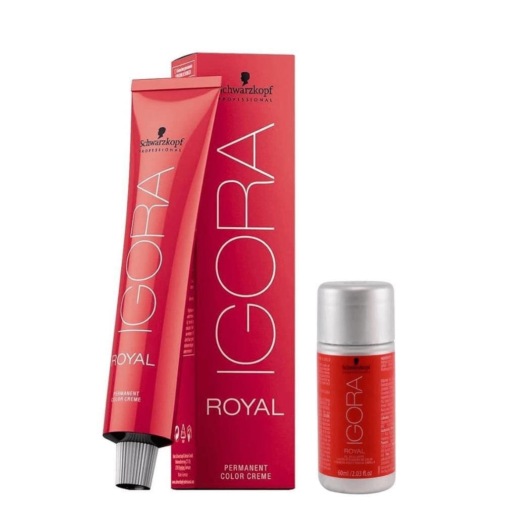 Igora Royal Coloração 1X 9/7 Louro Extra + 1 Ox 30 Vol