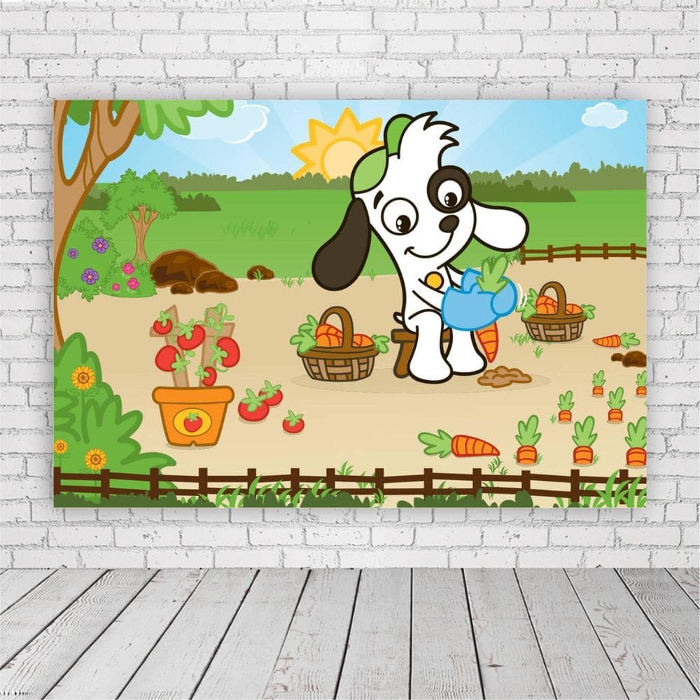 Painel Retangular Doki 1,,5X1,0M Lona Fosca