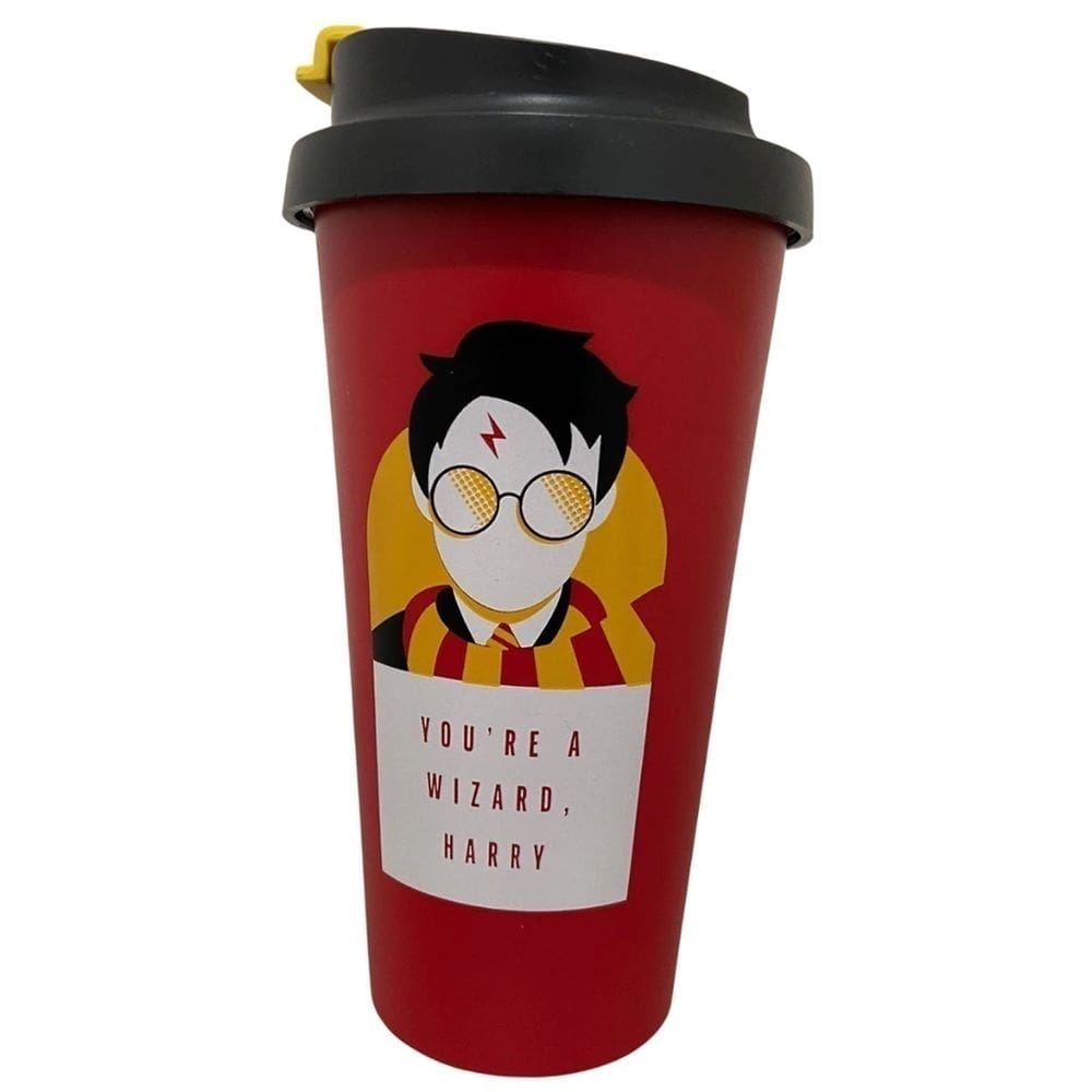 Copo Viagem Bucks com Tampa Harry Potter - ZonaCriativa