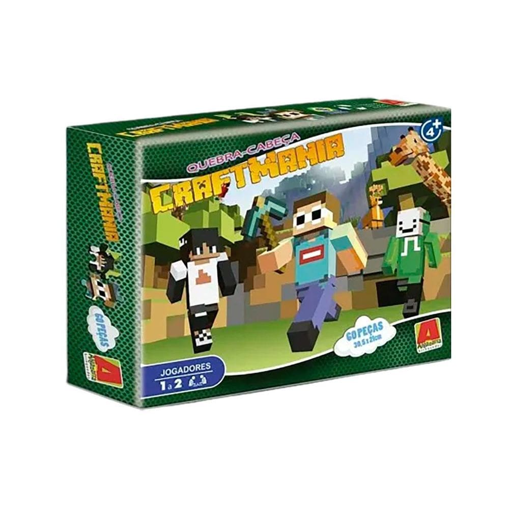 Quebra-Cabeça Craftmania 60 Peças Algazarra