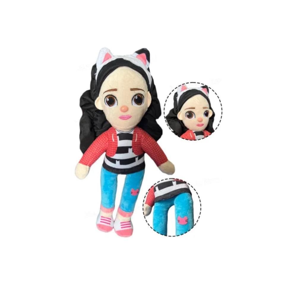 Boneca Pelúcia A Casa Magica Da Gaby Linda Macia Gabby 32Cm