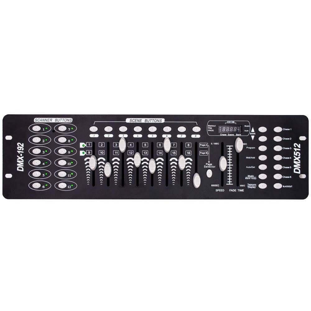 Mesa Controladora Dmx-512 Iluminação E Efeitos