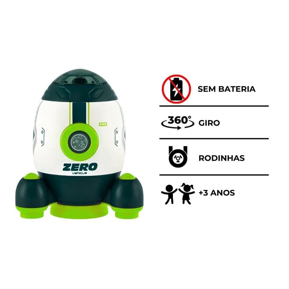 Brinquedo Foguete Espacial Infantil Com Astronauta