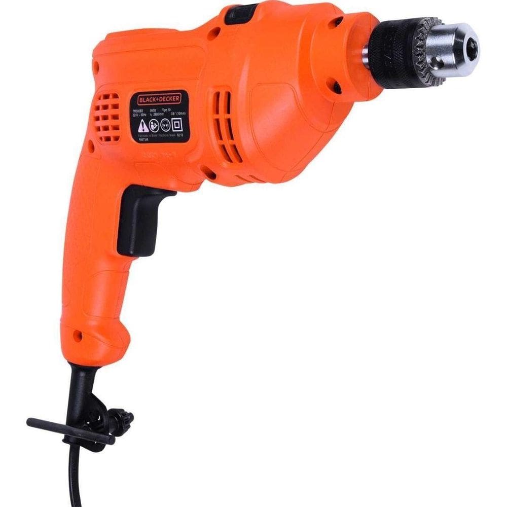 Furadeira Elétrica Impacto Black Decker 560W Mandril 220V