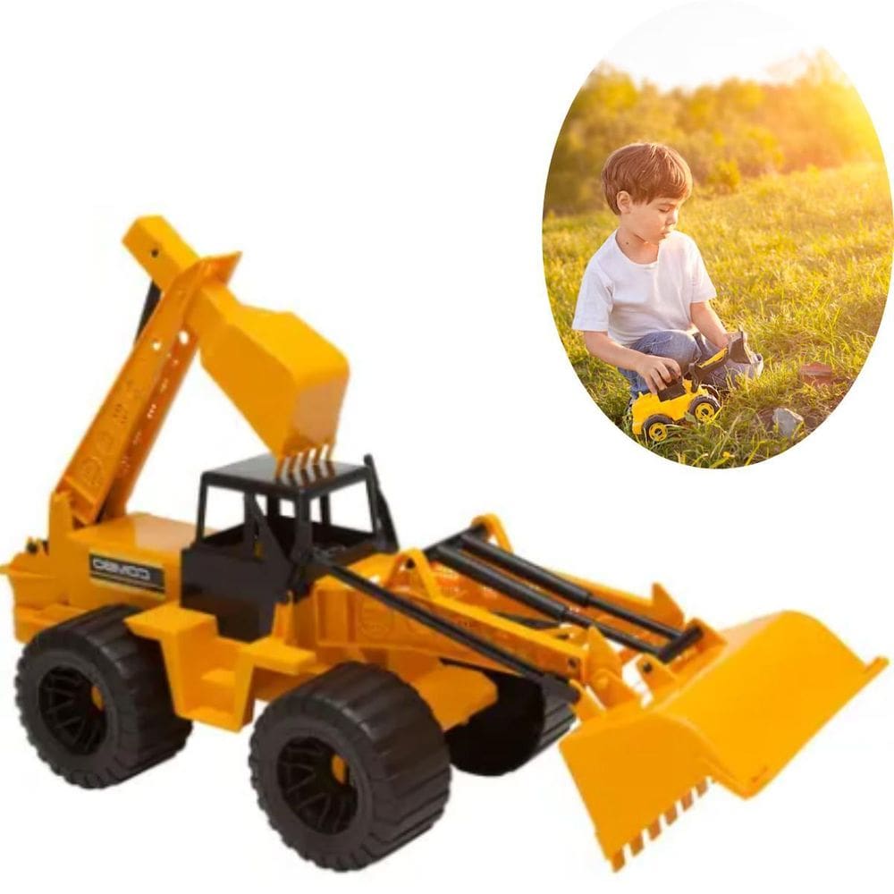 Trator Brinquedo Educativo Crianças Divertido E Ideal