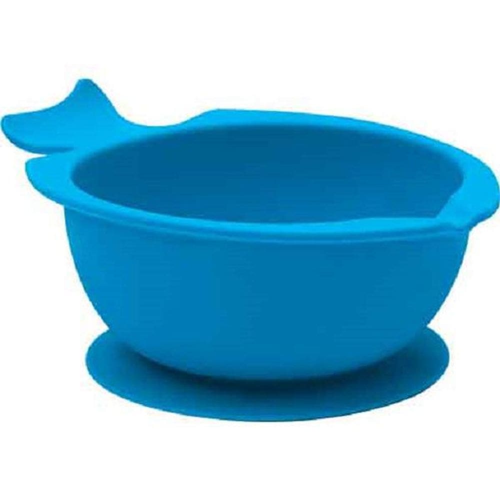 Bowl De Silicone Com Ventosa Azul 12638 Buba